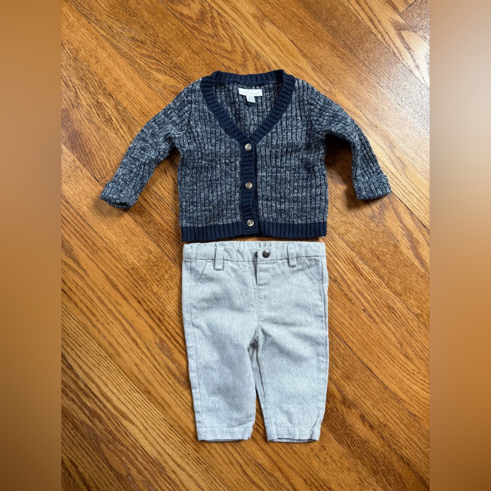 Miniclasix Baby Sweater and Pants Set